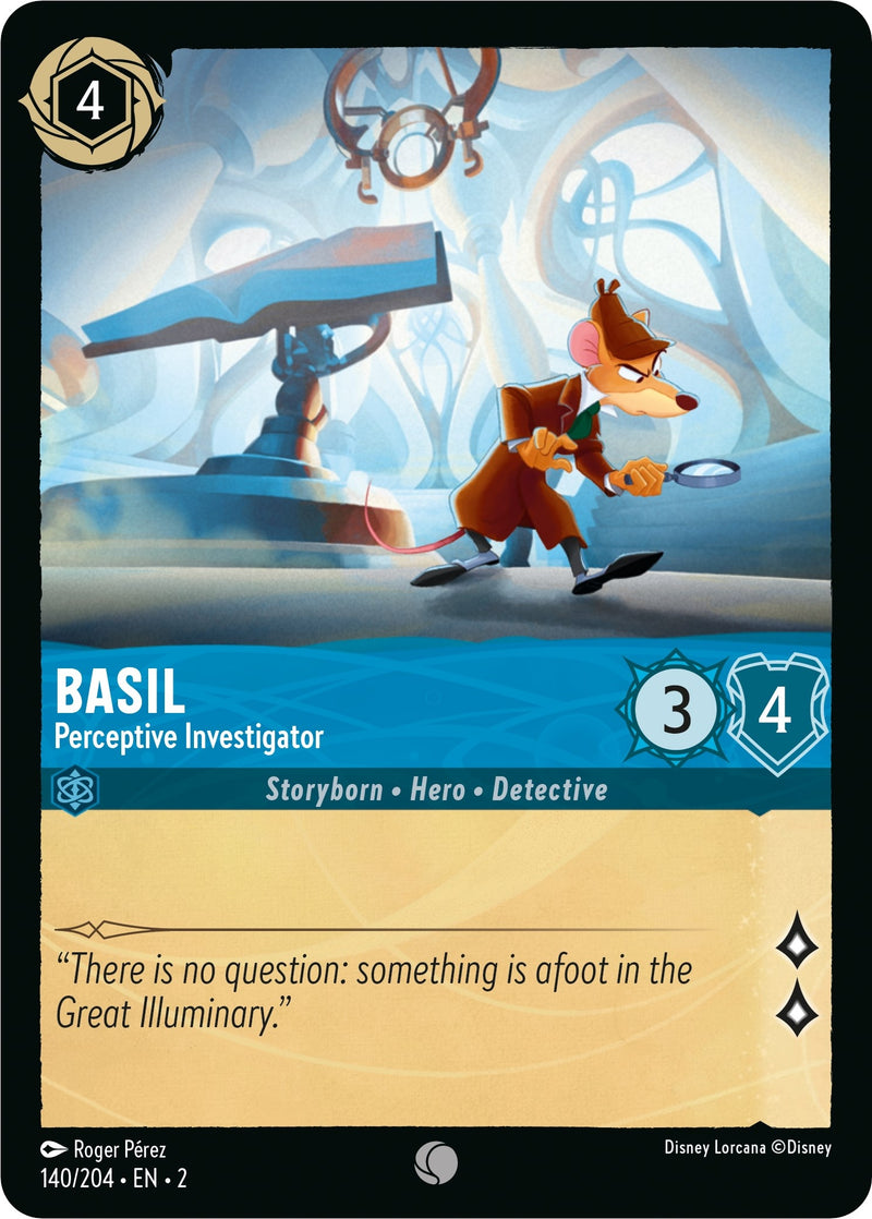Basil - Perceptive Investigator (140/204) (Rise of the Floodborn)