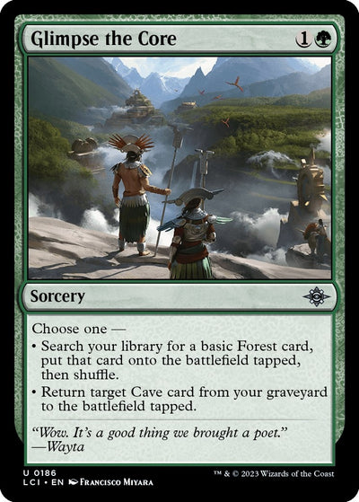 Glimpse the Core (186) (The Lost Caverns of Ixalan)