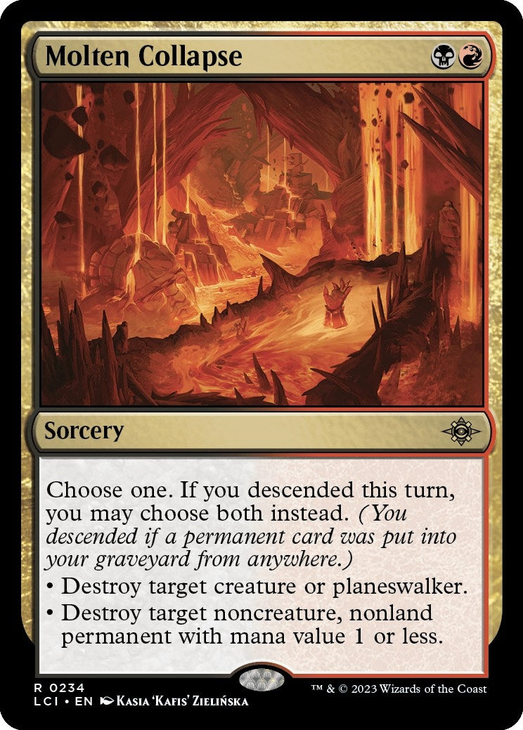 Molten Collapse (234) (The Lost Caverns of Ixalan)