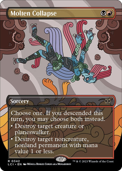 Molten Collapse (Borderless) (342) (The Lost Caverns of Ixalan)