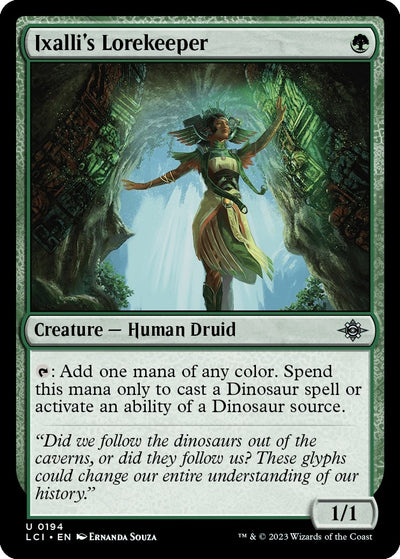 Ixalli's Lorekeeper (194) (The Lost Caverns of Ixalan)