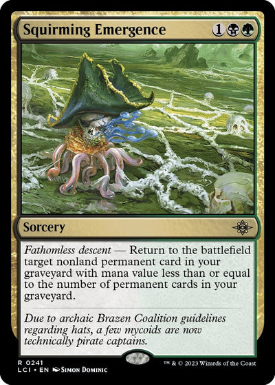 Squirming Emergence (241) (The Lost Caverns of Ixalan)