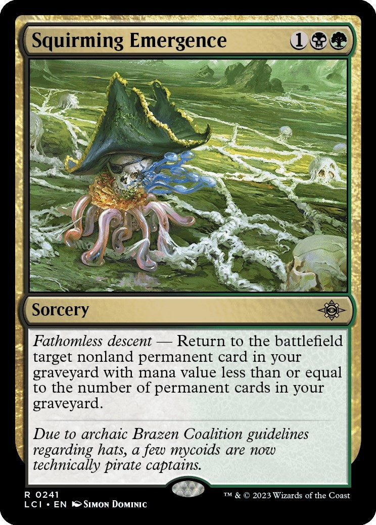 Squirming Emergence (241) (The Lost Caverns of Ixalan)