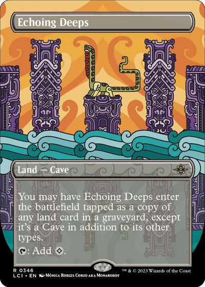 Echoing Deeps (Borderless) (346) (The Lost Caverns of Ixalan)