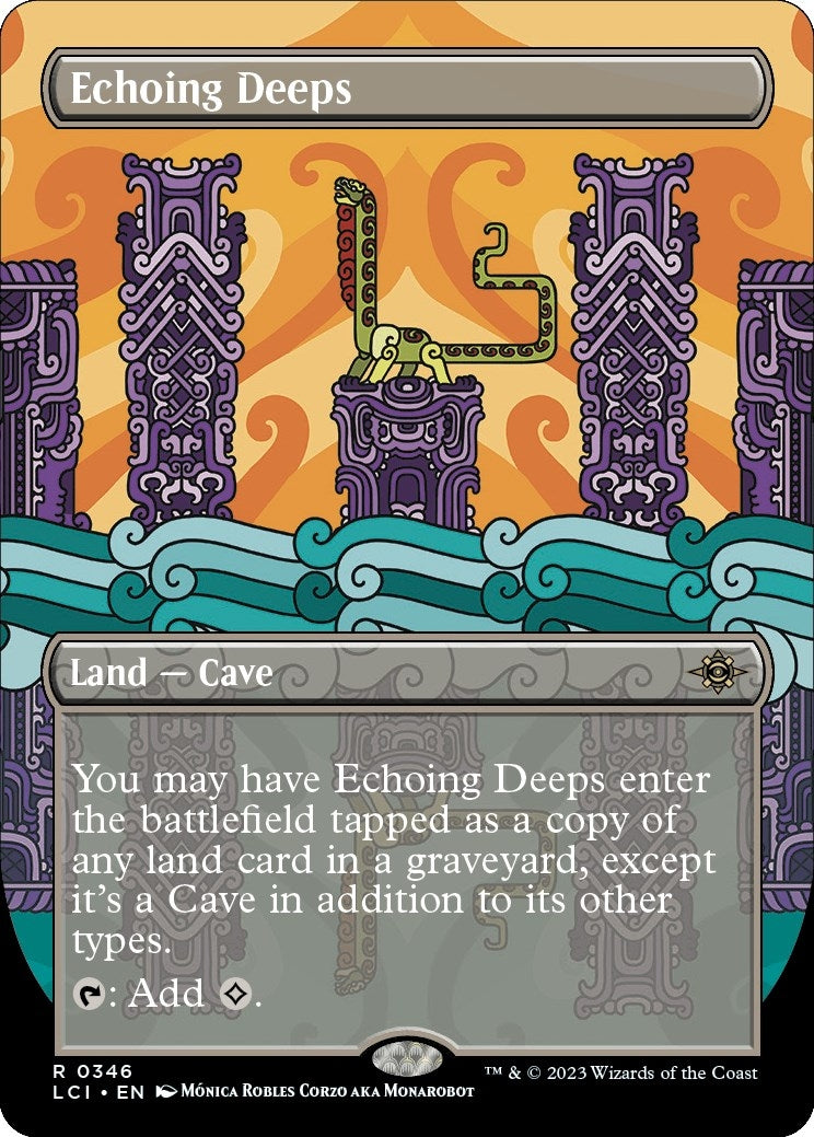 Echoing Deeps (Borderless) (346) (The Lost Caverns of Ixalan)