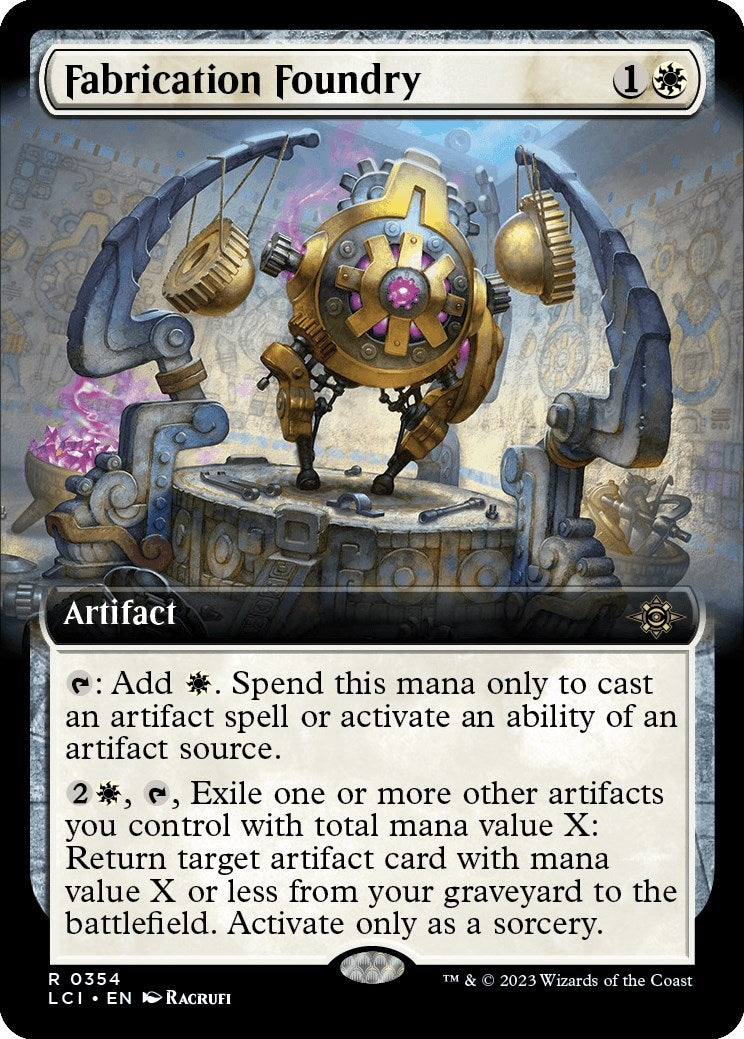 Fabrication Foundry (Extended Art) (354) (The Lost Caverns of Ixalan)