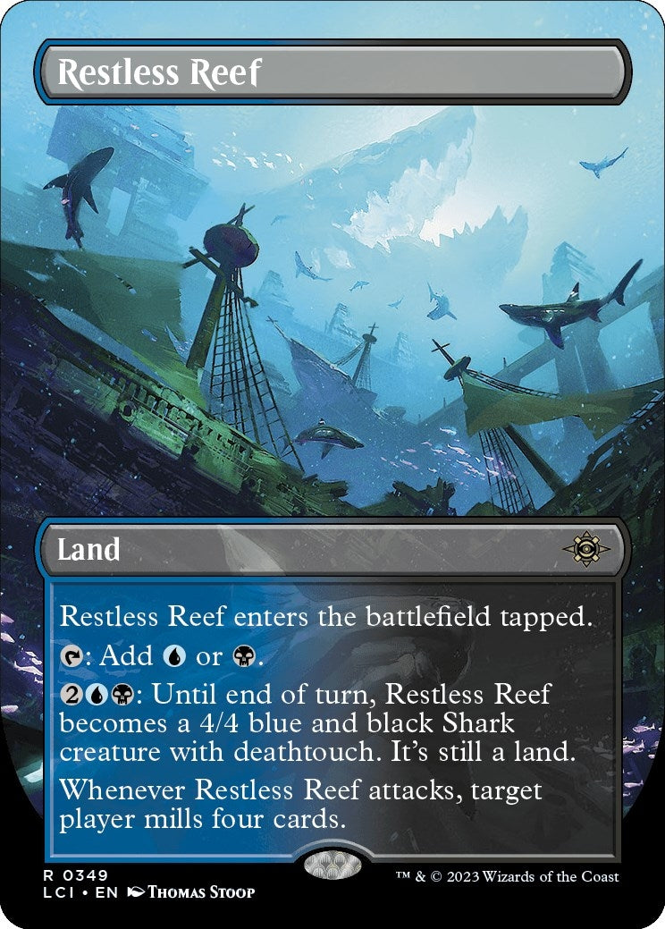Restless Reef (Borderless) (349) (The Lost Caverns of Ixalan)