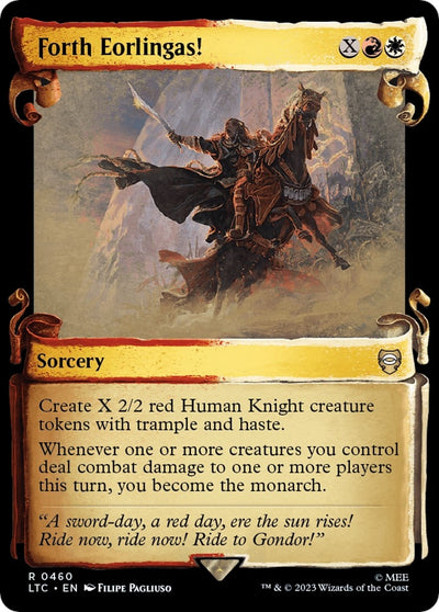 Forth Eorlingas! (Showcase Scrolls) (460) (Commander: The Lord of the Rings: Tales of Middle-earth)