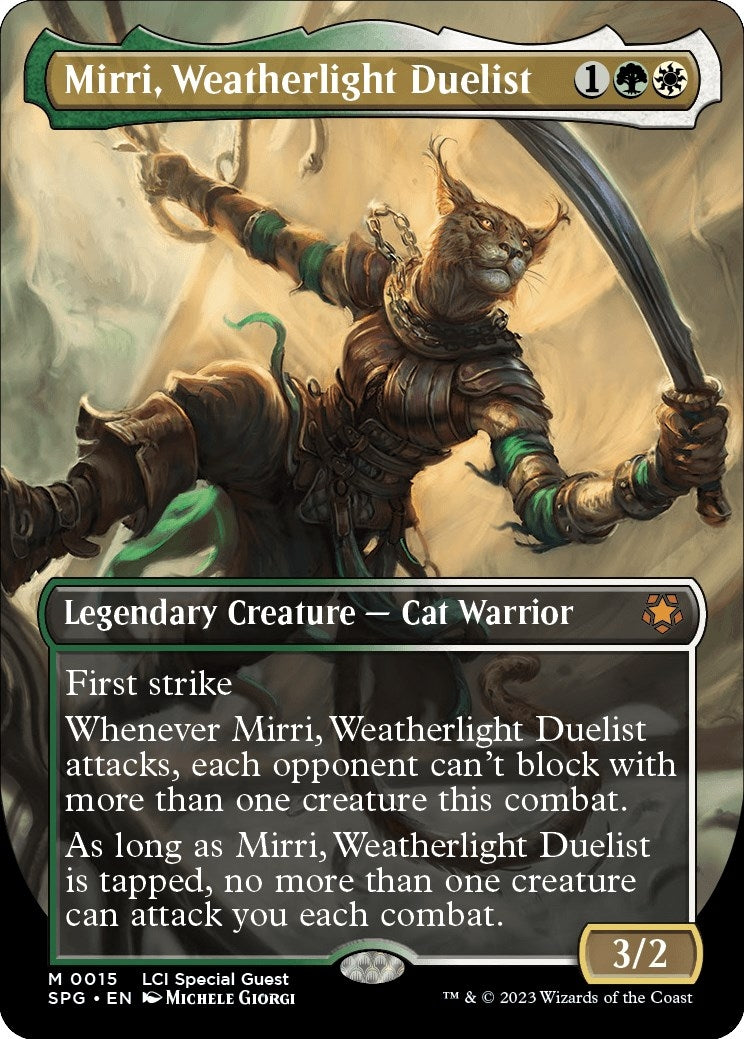 Mirri, Weatherlight Duelist (Borderless) (15) (Special Guests)
