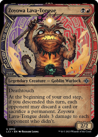 Zoyowa Lava-Tongue (Showcase) (312) (The Lost Caverns of Ixalan)