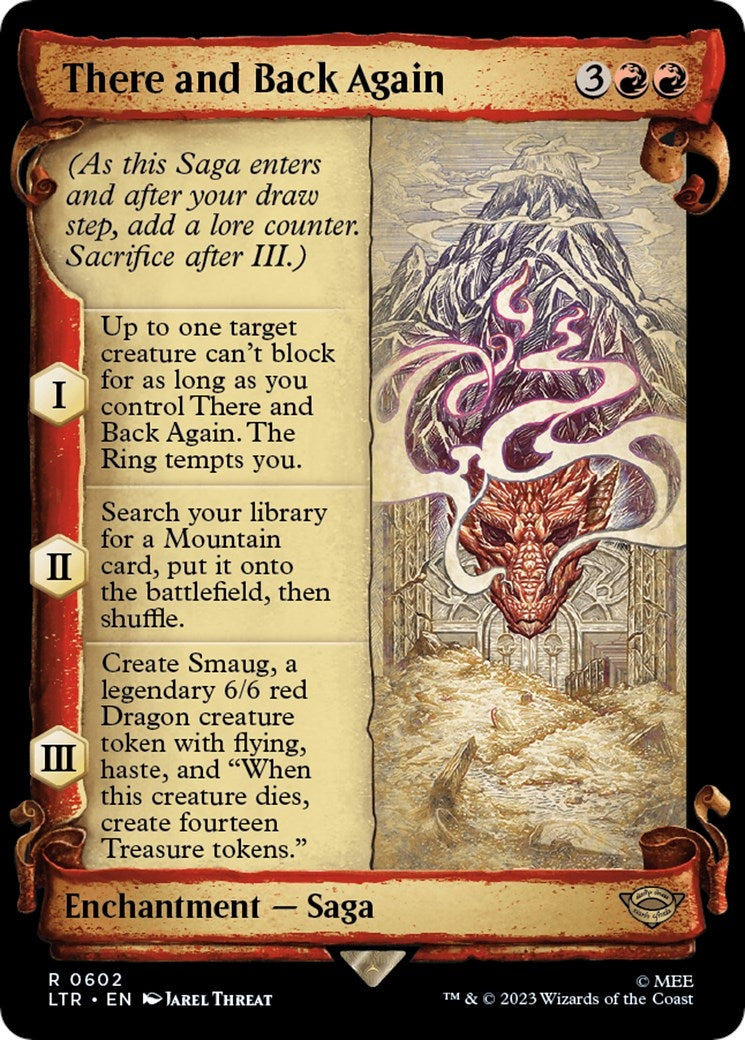 There and Back Again (Showcase Scrolls) (602) (Universes Beyond: The Lord of the Rings: Tales of Middle-earth)