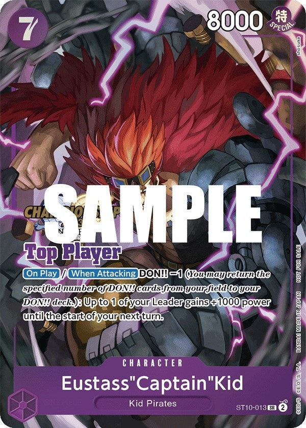 Image for Eustass"Captain"Kid (CS 2023 Top Players Pack) (ST10-013) (One Piece Promotion Cards) - One Piece Card Game