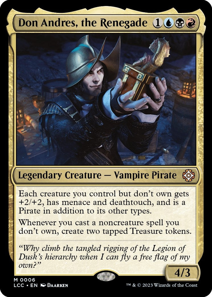 Don Andres, the Renegade (6) (Commander: The Lost Caverns of Ixalan)