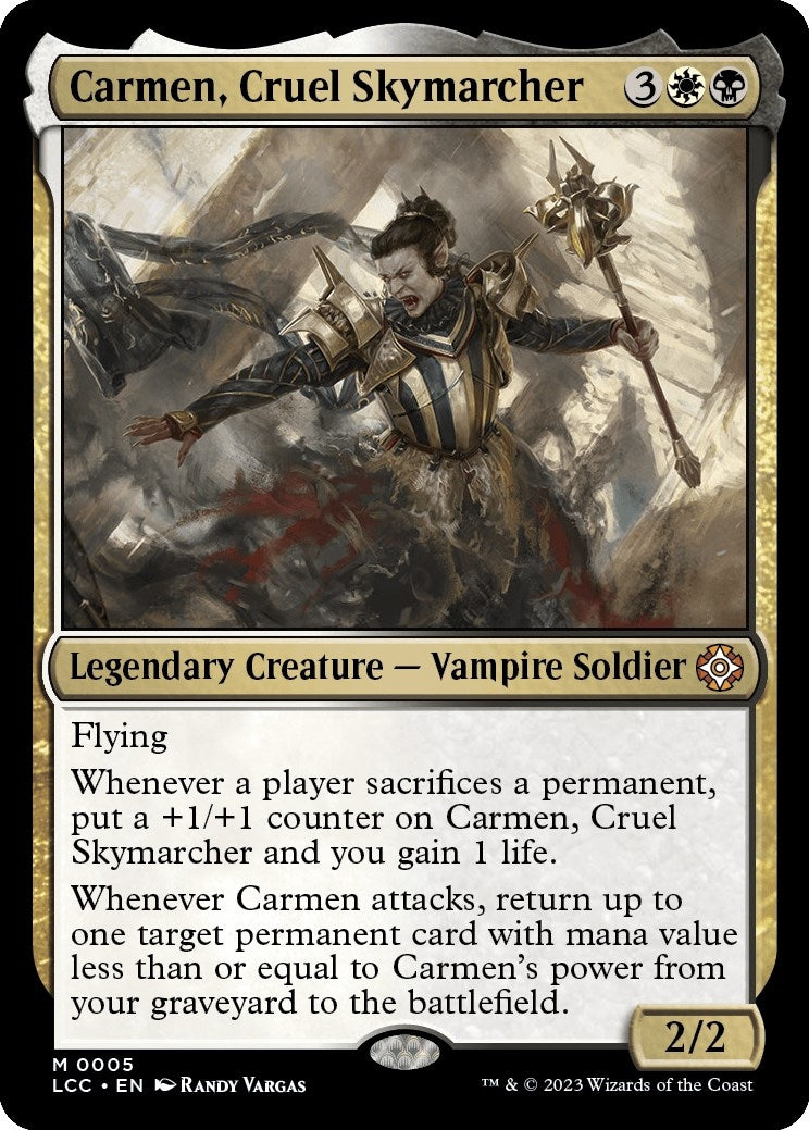 Carmen, Cruel Skymarcher (5) (Commander: The Lost Caverns of Ixalan)