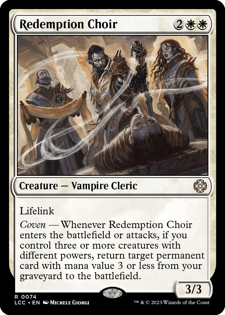 Redemption Choir (74) (Commander: The Lost Caverns of Ixalan)