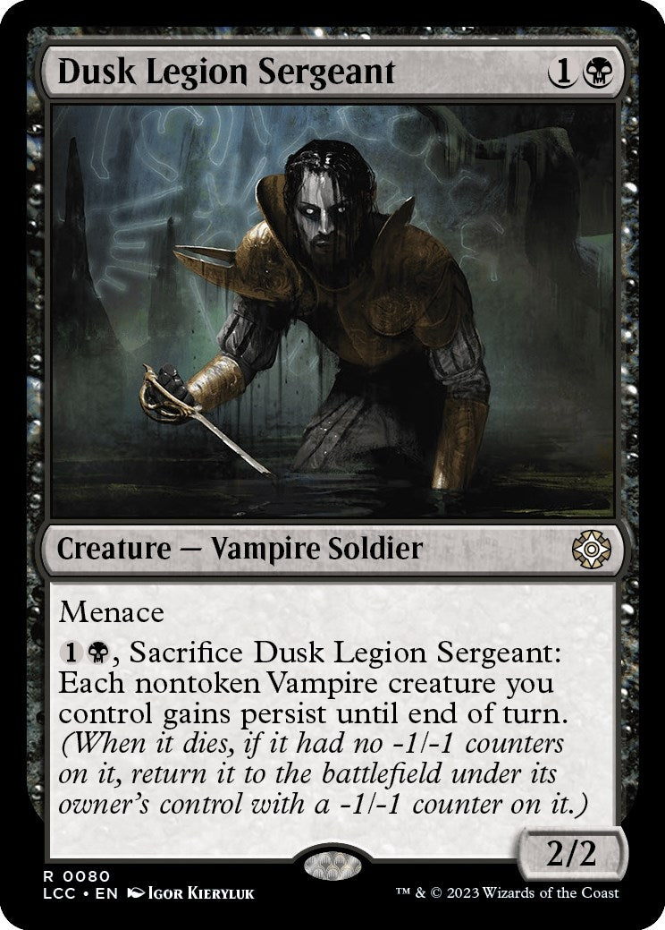 Dusk Legion Sergeant (80) (Commander: The Lost Caverns of Ixalan)