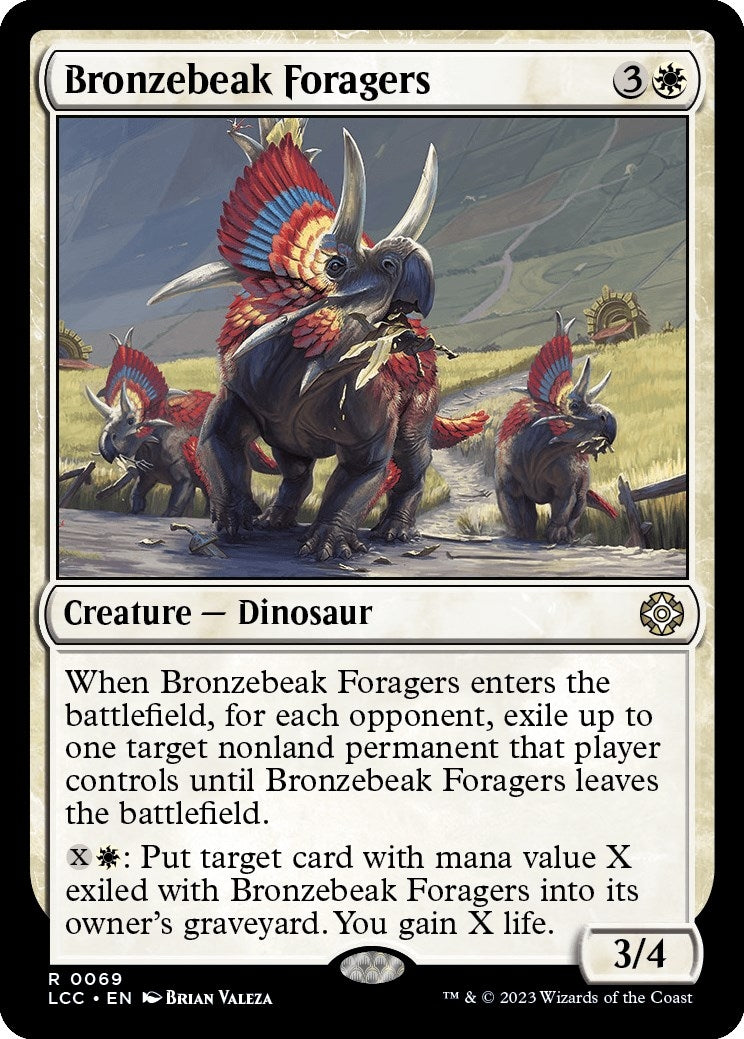 Bronzebeak Foragers (69) (Commander: The Lost Caverns of Ixalan)