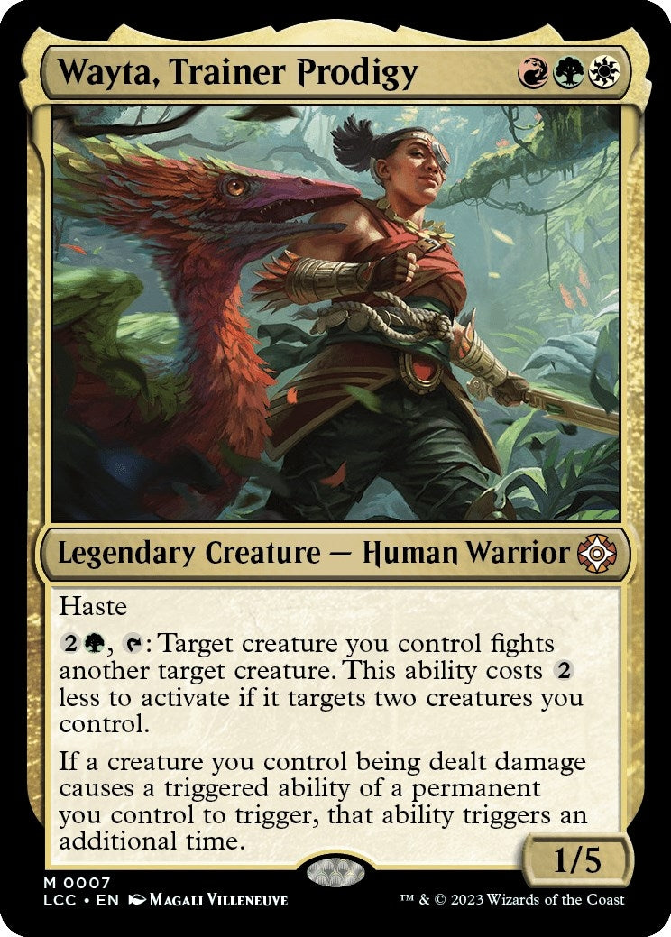 Wayta, Trainer Prodigy (7) (Commander: The Lost Caverns of Ixalan)