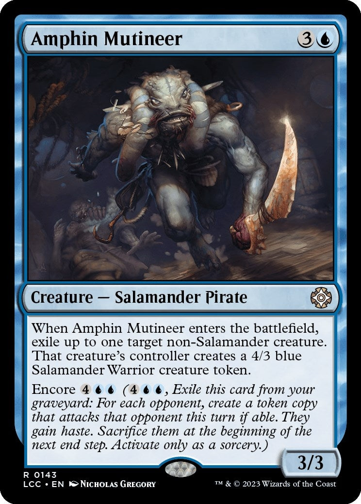 Amphin Mutineer (143) (Commander: The Lost Caverns of Ixalan)