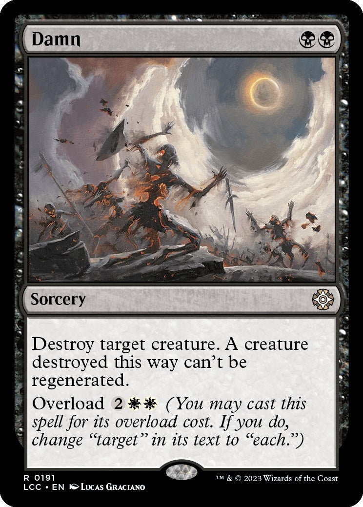 Damn (191) (Commander: The Lost Caverns of Ixalan)