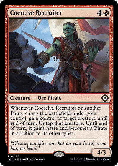 Coercive Recruiter (222) (Commander: The Lost Caverns of Ixalan)