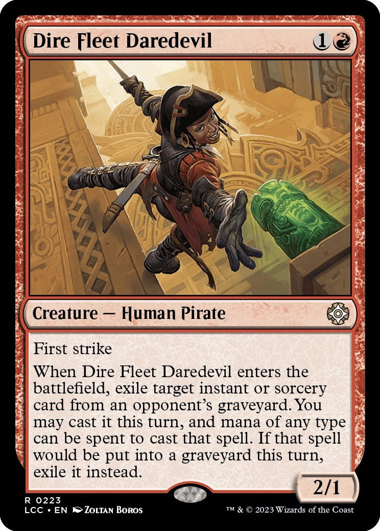 Dire Fleet Daredevil (223) (Commander: The Lost Caverns of Ixalan)