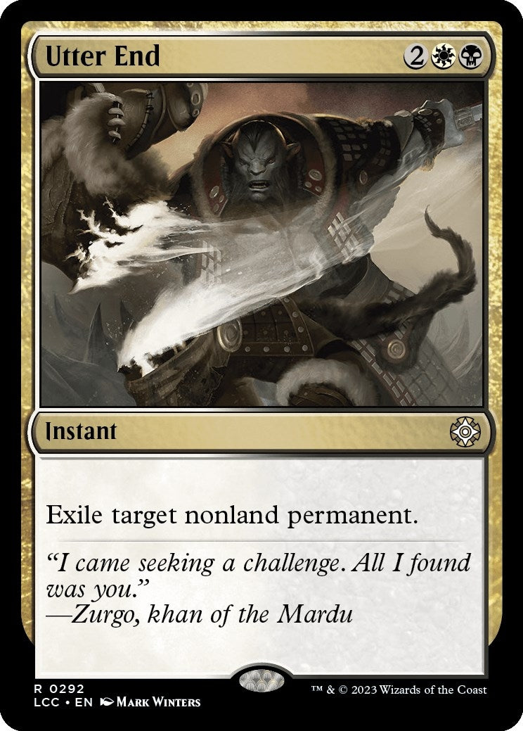 Utter End (292) (Commander: The Lost Caverns of Ixalan)