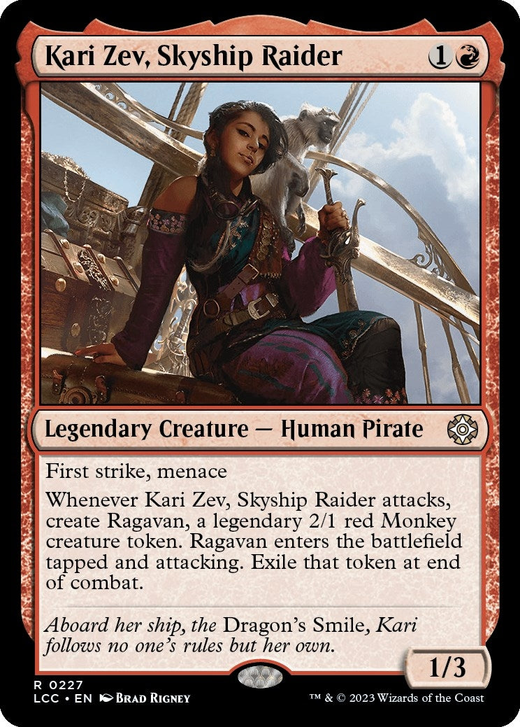 Kari Zev, Skyship Raider (227) (Commander: The Lost Caverns of Ixalan)