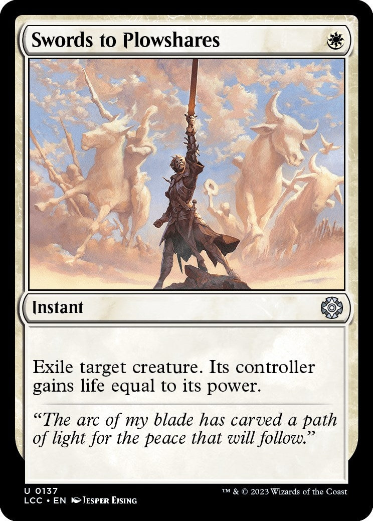 Swords to Plowshares (137) (Commander: The Lost Caverns of Ixalan)