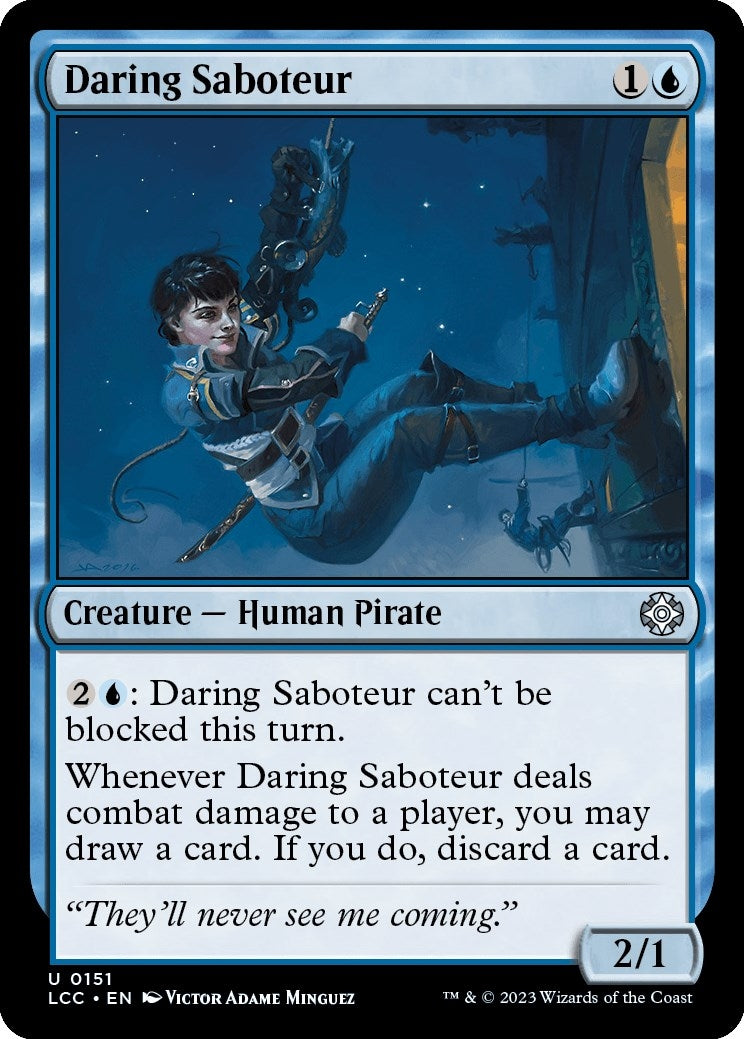 Daring Saboteur (151) (Commander: The Lost Caverns of Ixalan)