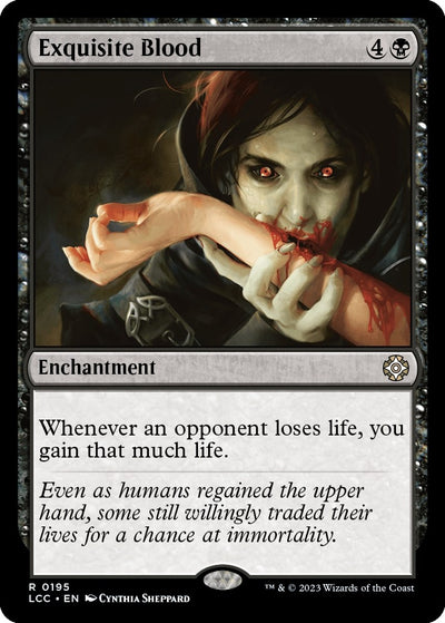Exquisite Blood (195) (Commander: The Lost Caverns of Ixalan)