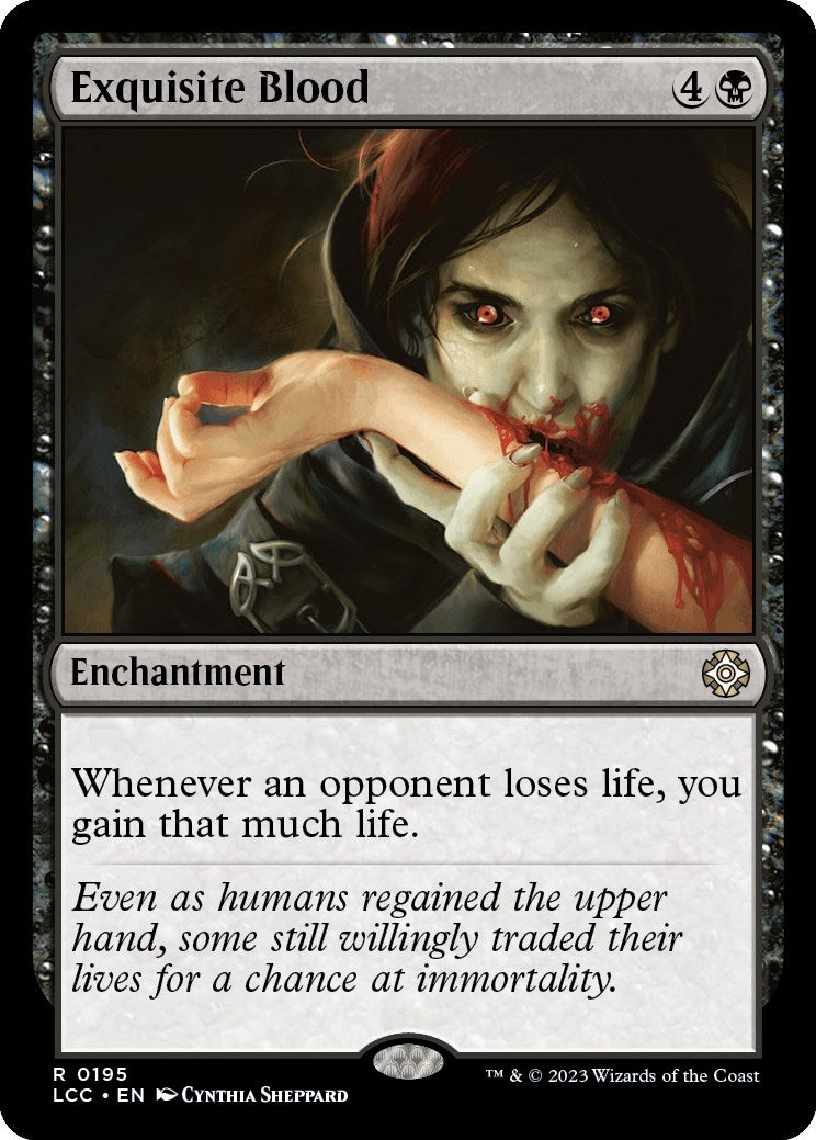 Exquisite Blood (195) (Commander: The Lost Caverns of Ixalan)