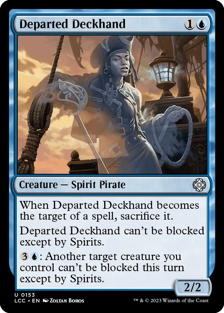 Departed Deckhand (153) (Commander: The Lost Caverns of Ixalan)