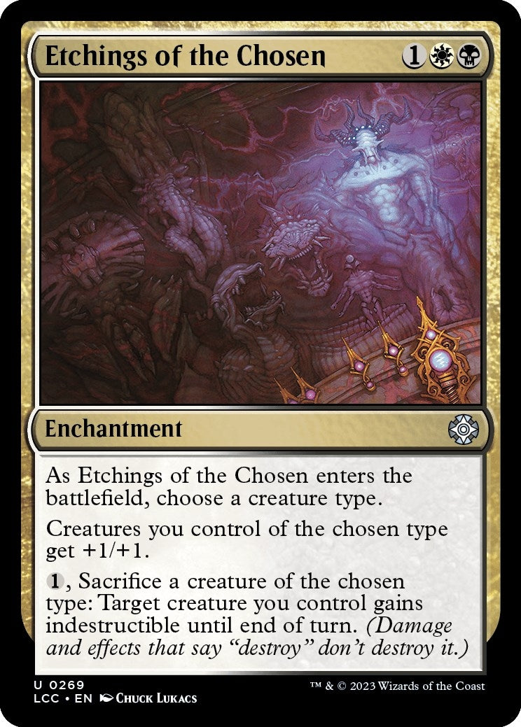 Etchings of the Chosen (269) (Commander: The Lost Caverns of Ixalan)