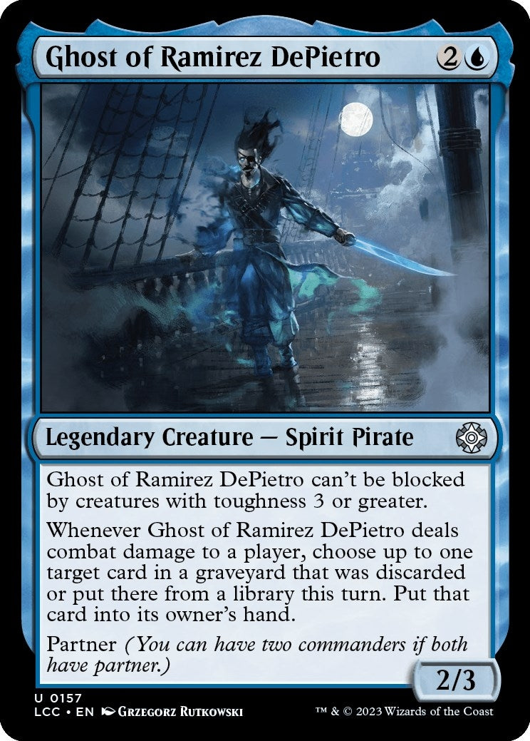 Ghost of Ramirez DePietro (157) (Commander: The Lost Caverns of Ixalan)