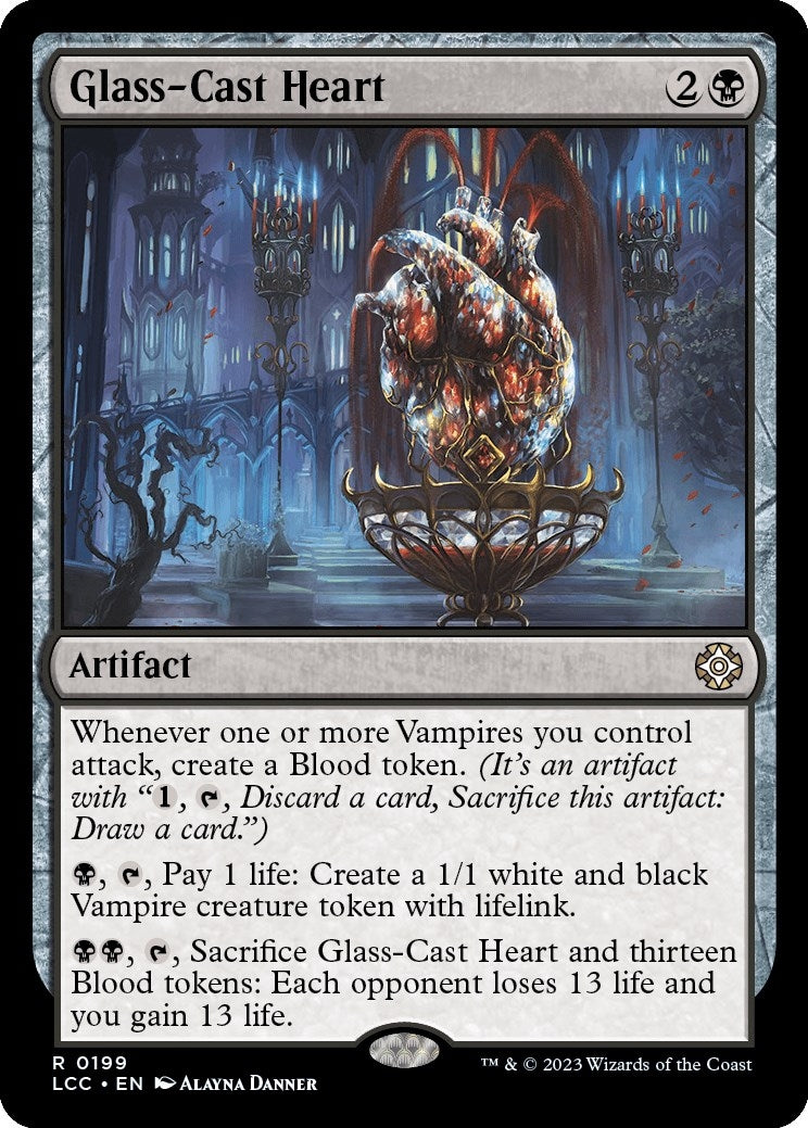 Glass-Cast Heart (199) (Commander: The Lost Caverns of Ixalan)