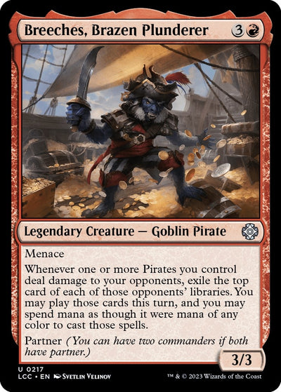 Breeches, Brazen Plunderer (217) (Commander: The Lost Caverns of Ixalan)