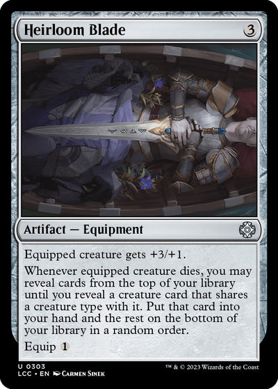 Heirloom Blade (303) (Commander: The Lost Caverns of Ixalan)