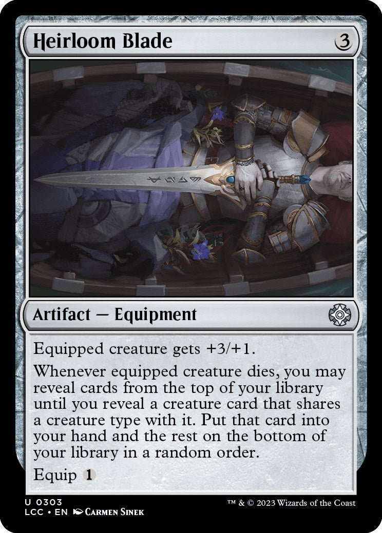 Heirloom Blade (303) (Commander: The Lost Caverns of Ixalan)