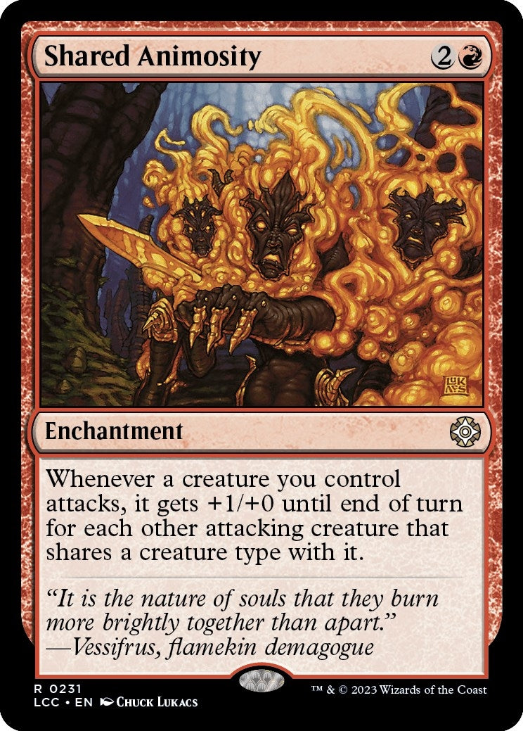 Shared Animosity (231) (Commander: The Lost Caverns of Ixalan)