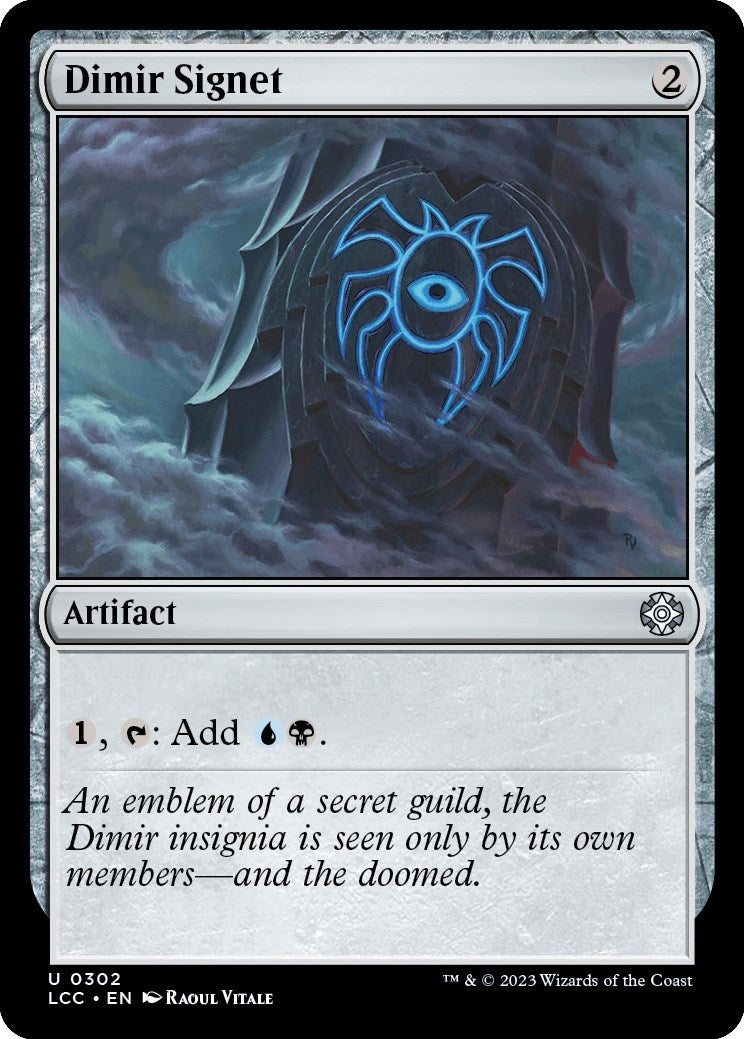 Dimir Signet (302) (Commander: The Lost Caverns of Ixalan)