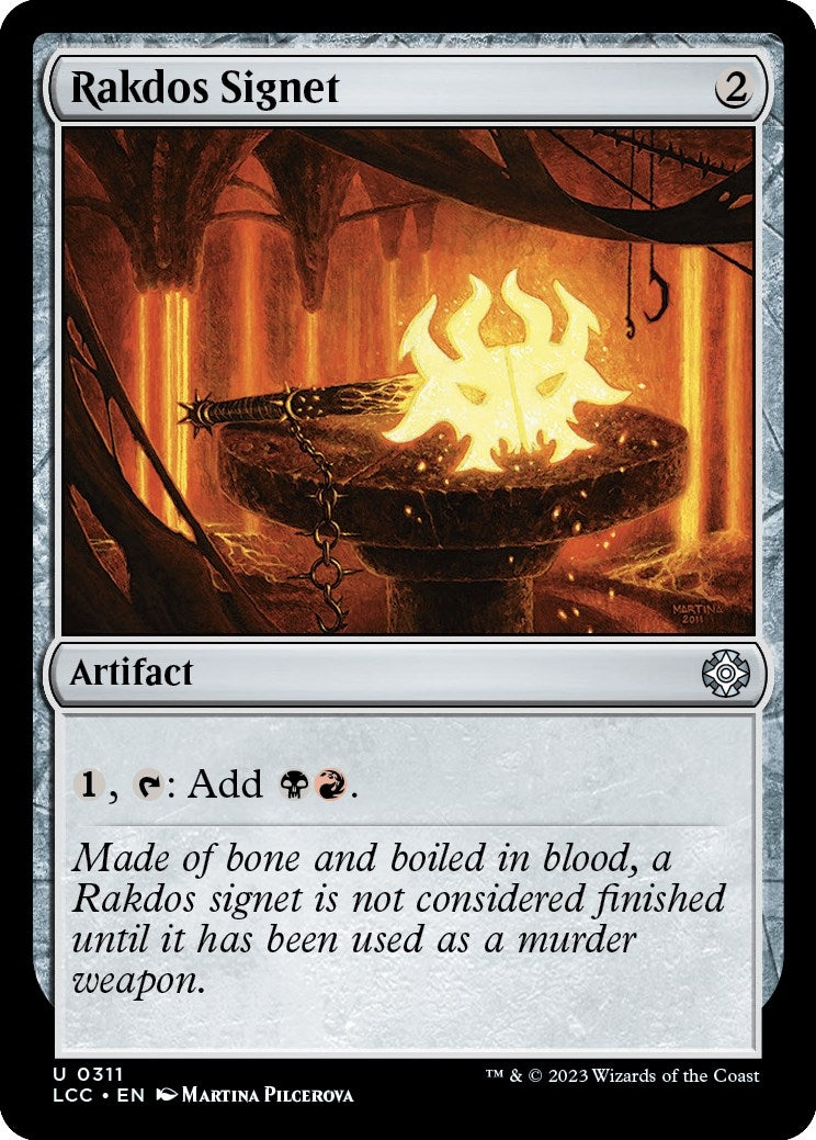 Rakdos Signet (311) (Commander: The Lost Caverns of Ixalan)