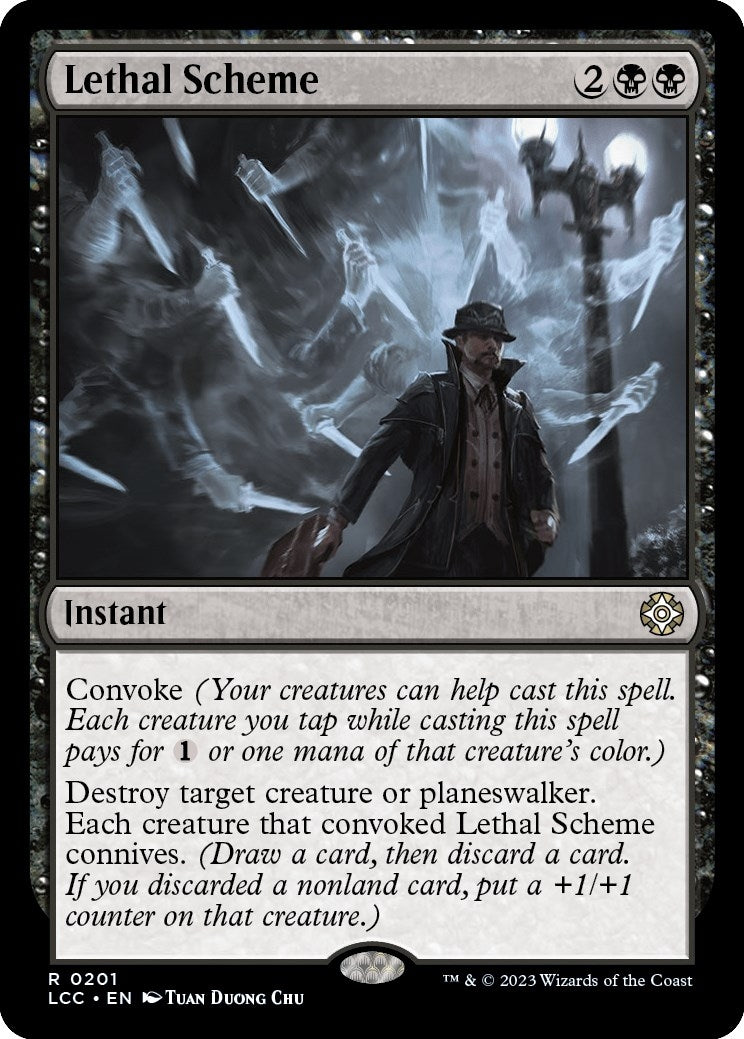 Lethal Scheme (201) (Commander: The Lost Caverns of Ixalan)