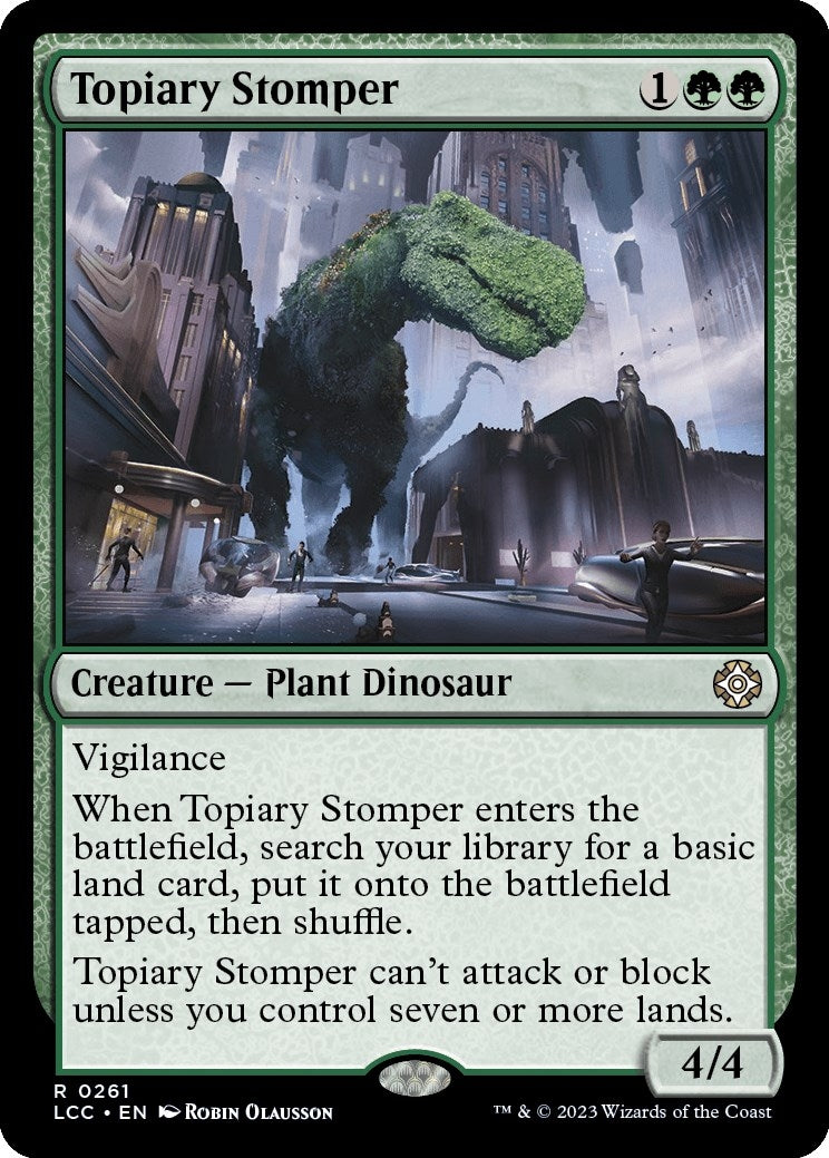 Image for Topiary Stomper (261) - Magic: The Gathering