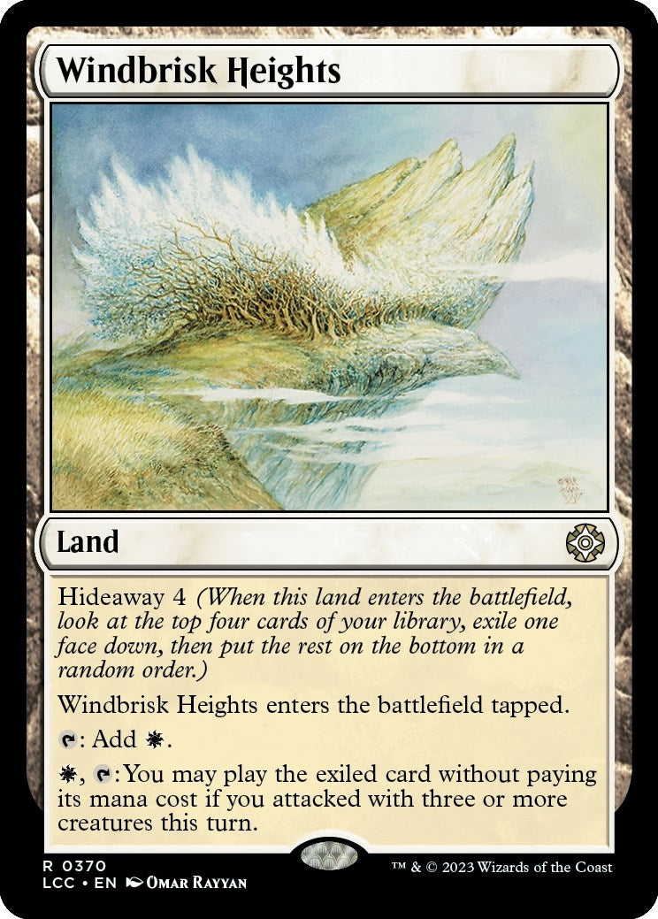 Image for Windbrisk Heights (370) - Magic: The Gathering