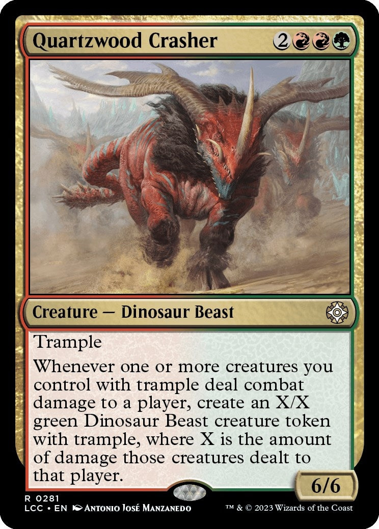 Quartzwood Crasher (281) (Commander: The Lost Caverns of Ixalan)