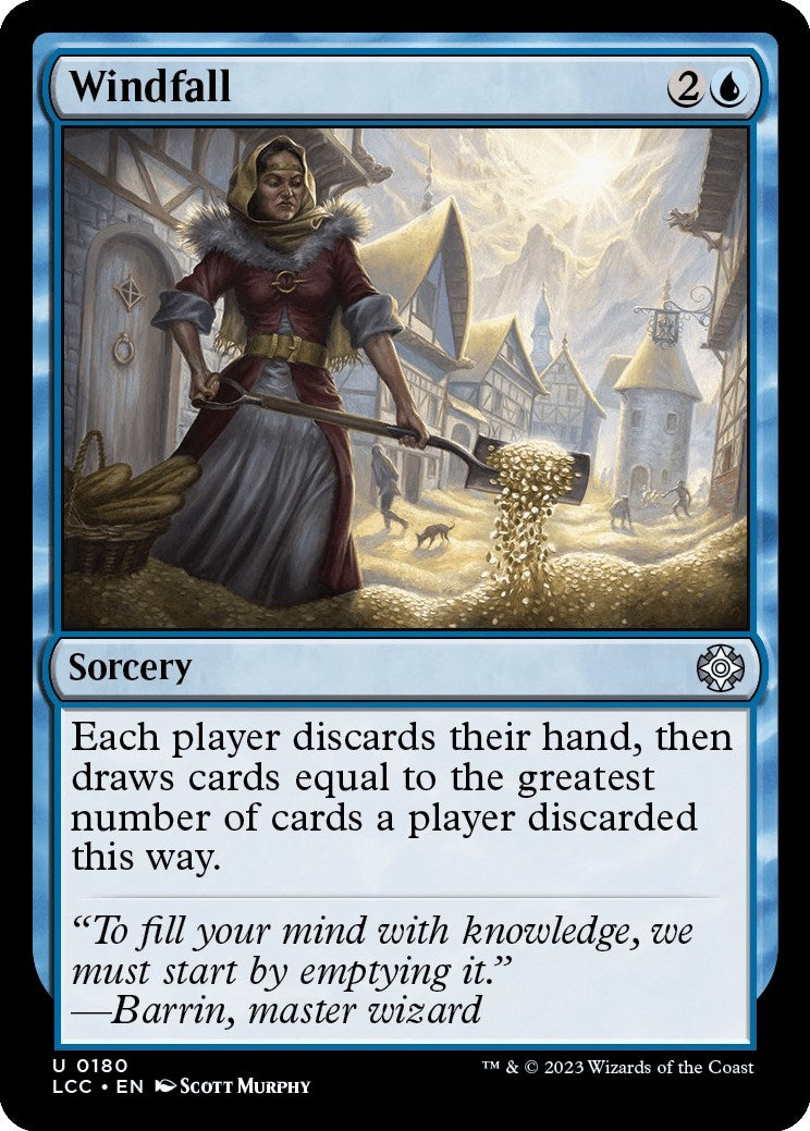 Image for Windfall (180) - Magic: The Gathering