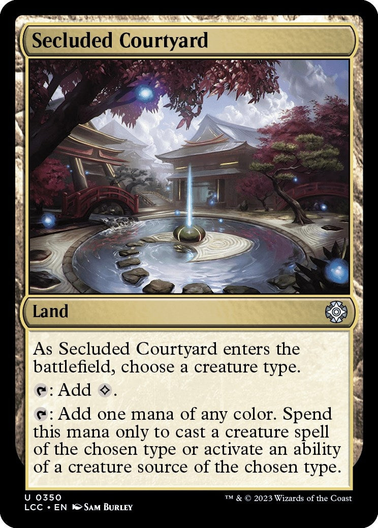 Secluded Courtyard (350) (Commander: The Lost Caverns of Ixalan)