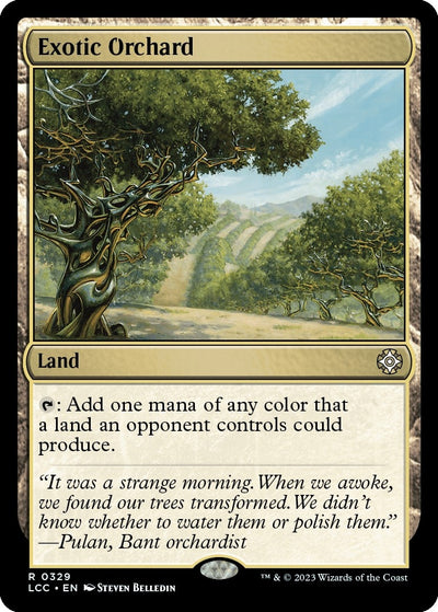 Exotic Orchard (329) (Commander: The Lost Caverns of Ixalan)
