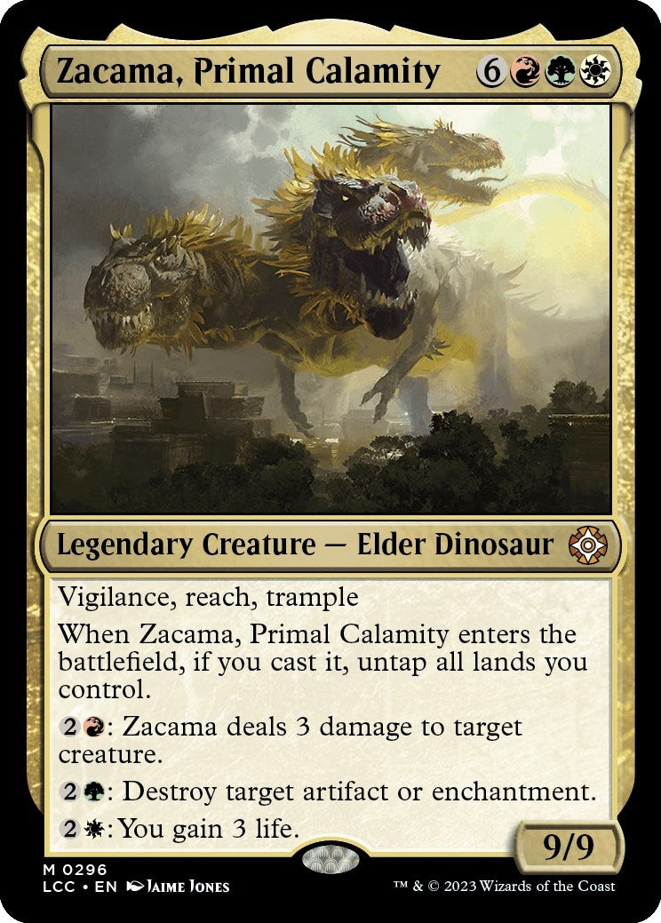 Zacama, Primal Calamity (296) (Commander: The Lost Caverns of Ixalan)